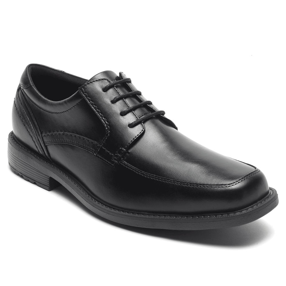 Rockport Lace Up For Mens Black - Style Leader 2 Apron Toe - AP0538647